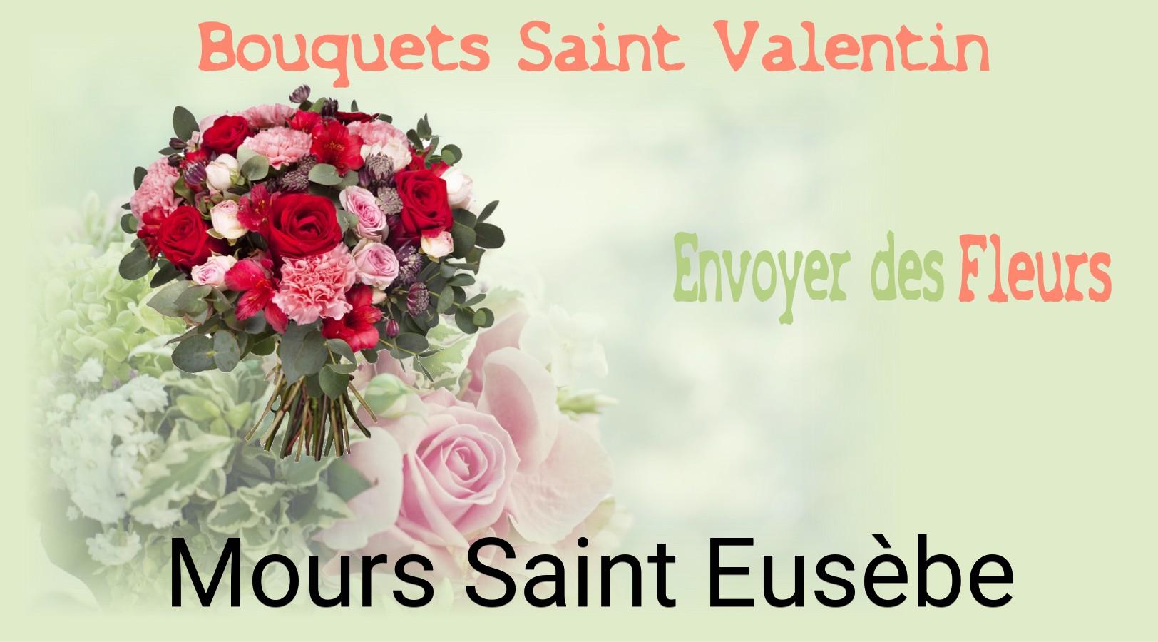 Roses de Saint-Valentin livrées à Mours-Saint-Eusèbe